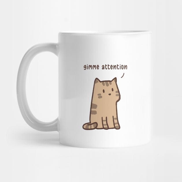 Fifi the cat Gimme your attention by FiFi Art Store